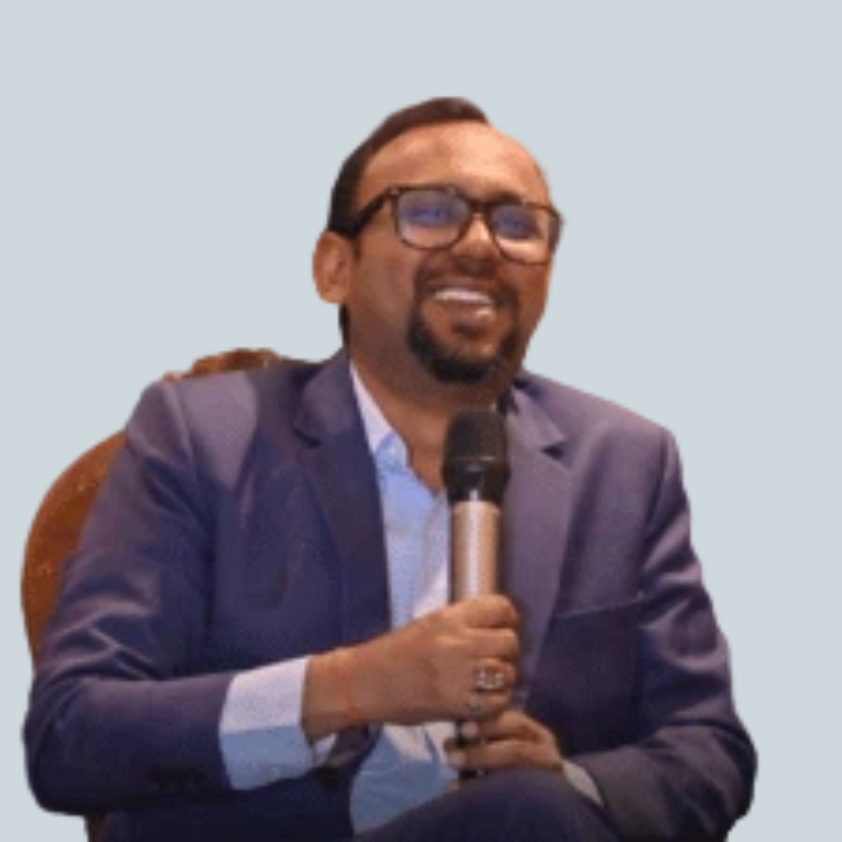 Sh. Sushant Dixit
<br> <span style="font-size:12px;">Managing Director, Absolute Business Leader & Philanthropist</span>